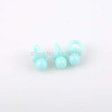 100PCs Lucky Acrylic Baby Pacifier Charms 12x21mm