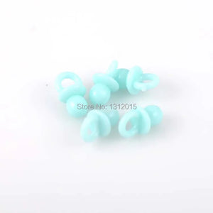 100PCs Lucky Acrylic Baby Pacifier Charms 12x21mm