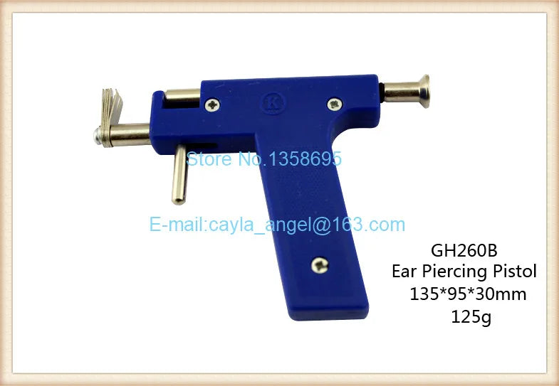 Professional Ear Piercing Tool with Jewelry Finding