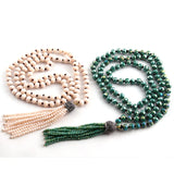 Crystal Tassel Punk Necklace