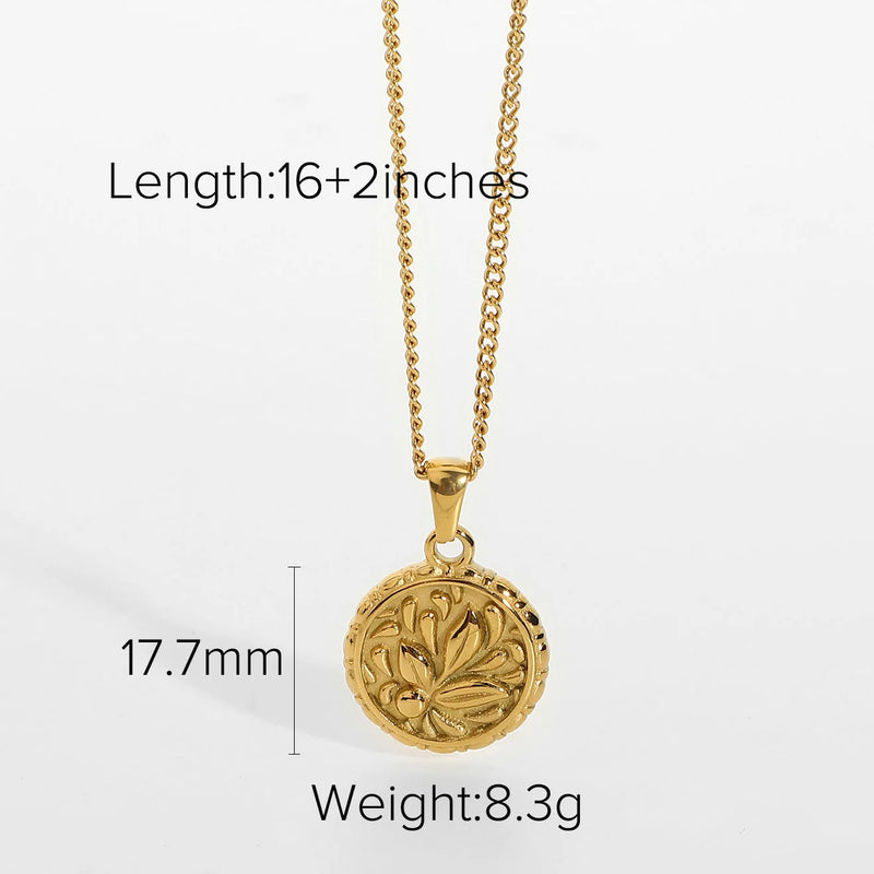 18K Plated Stainless Steel Necklace