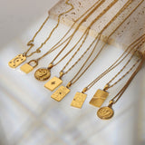 18K Plated Stainless Steel Necklace