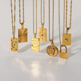 18K Plated Stainless Steel Necklace