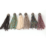 Crystal Tassel Pendants for DIY Necklace Jewelry Making