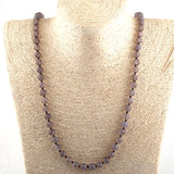 Agat Semi Precious Stones Bead Necklace