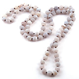 Agat Semi Precious Stones Bead Necklace