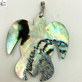 Abalone & Mother of pearl Shell Turtle Pendant Bead