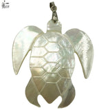Abalone & Mother of pearl Shell Turtle Pendant Bead