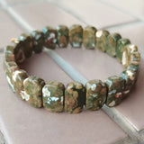 Jaspe Bloodstone Rhyolite Bracelet WB916