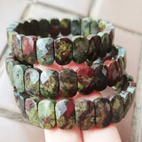 Jaspe Bloodstone Rhyolite Bracelet WB916