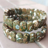 Jaspe Bloodstone Rhyolite Bracelet WB916