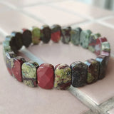 Jaspe Bloodstone Rhyolite Bracelet WB916