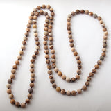 Natural Frosted Stones Necklace Women's Jewelry