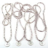 Metal Square Beads Wrap Bracelet 5 Row Bead Bracelet