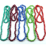 Semi Precious Stones Beads Long Necklace