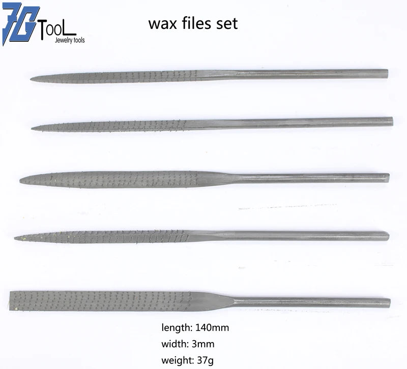 Half Round Wax File Jewelry Tool for Carving and Filing