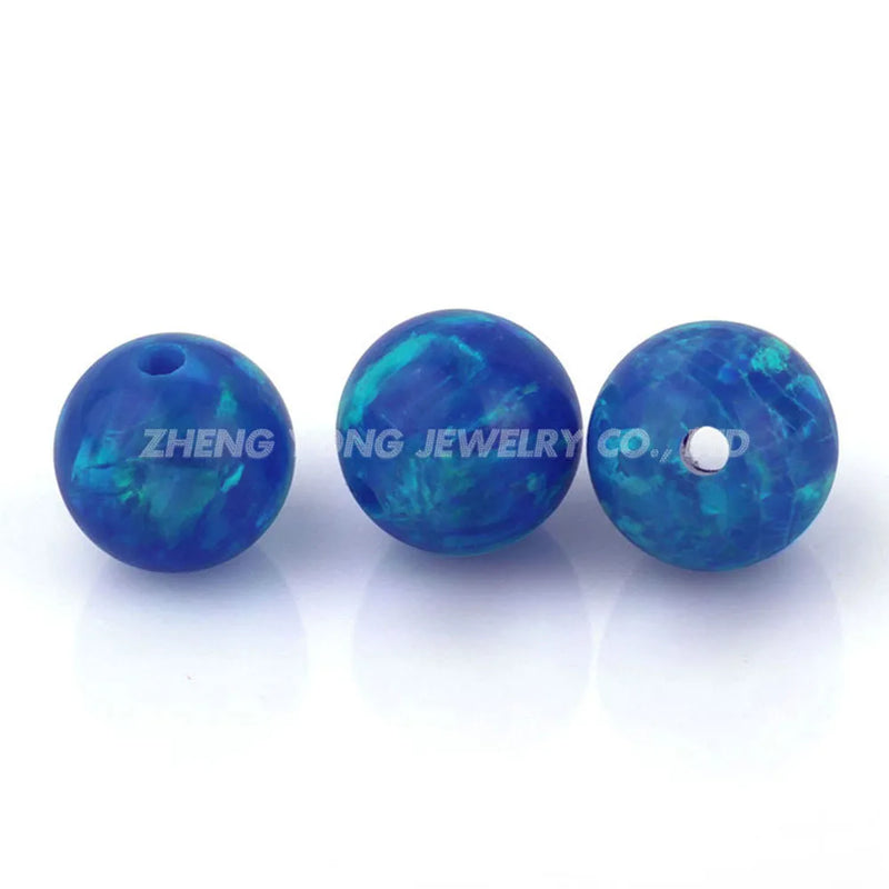 2mm Lab Created Mix Colors Ball Beads for DIY Jewelry Synthetic Opal Stone