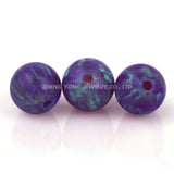 2mm Lab Created Mix Colors Ball Beads for DIY Jewelry Synthetic Opal Stone