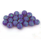 2mm Lab Created Mix Colors Ball Beads for DIY Jewelry Synthetic Opal Stone