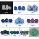 2mm Lab Created Mix Colors Ball Beads for DIY Jewelry Synthetic Opal Stone