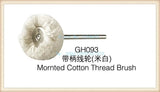 GH093 Mounted Cotton Thread Brush Polishing Wheel Wire Wheel 100pcs/pack