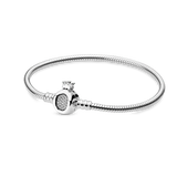 Bracelet Women Crown Snake Jewelry Silver 925 Original Pendant Charms Diy Ideas