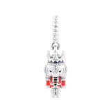 Nutcracker Dangle Christmas Crystal 925 Silver DIY Kit for Bracelets & Necklaces