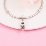 Nutcracker Dangle Christmas Crystal 925 Silver DIY Kit for Bracelets & Necklaces