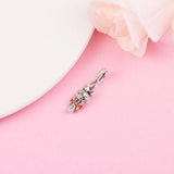 Nutcracker Dangle Christmas Crystal 925 Silver DIY Kit for Bracelets & Necklaces