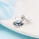 Magical Tea Cup Christmas Crystal Dangle 925 Silver