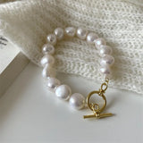 925 Silver Pearl Bracelet 18k Freshwater Jewelry
