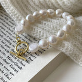 925 Silver Pearl Bracelet 18k Freshwater Jewelry