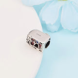 Spider Camera Selfie Charm Christmas Crystal 925 Silver DIY Kit