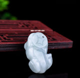 A-Product Jadeite Pendant - Elegant Green Gemstone Necklace