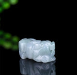 A-Product Jadeite Pendant - Elegant Green Gemstone Necklace