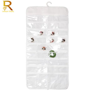 Jewelry Hanging Bag Storage Earrings Necklace