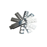 Diamond Gem Measuring Tools Fan Gem Gauge 2pcs/lot