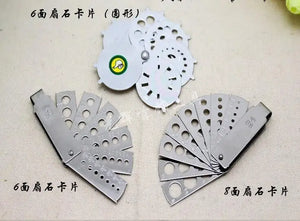 Diamond Gem Measuring Tools Fan Gem Gauge
