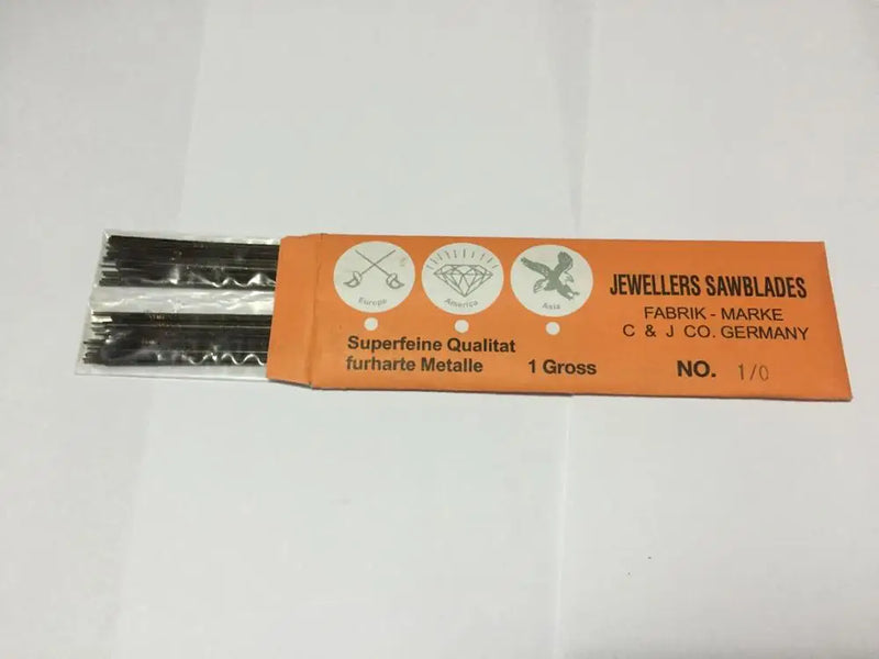 Jewelry Saw Blades Size 1/0 144pcs/bag