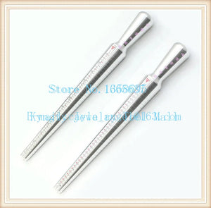 Jewelry Tools 4 Scale Silver Ring Mandrel Ring Size Stick