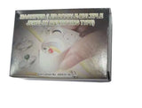 LED Double Multiple Magnifier for Jewelry Identifying 30x22mm 60x12mm