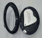 LED Double Multiple Magnifier for Jewelry Identifying 30x22mm 60x12mm