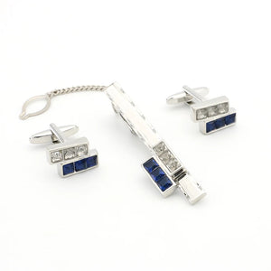 Men's Copper Cufflinks & Tie Clip Set Wholesale