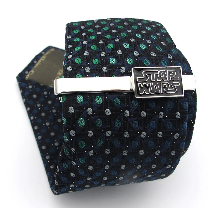 Men's Star Wars Tie Pin Brass Movie Cuff Links