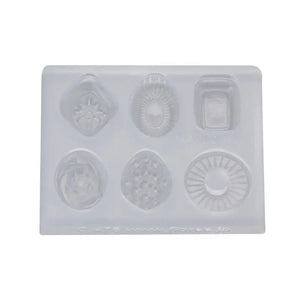 Mini Candy Pendant DIY Keychain Earrings Mold Resin Casing Tool