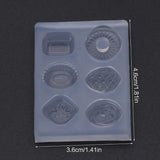 Mini Candy Pendant DIY Keychain Earrings Mold Resin Casing Tool