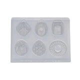 Mini Candy Pendant DIY Keychain Earrings Mold Resin Casing Tool