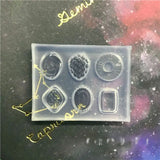Mini Candy Pendant DIY Keychain Earrings Mold Resin Casing Tool
