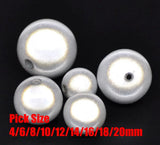 Acrylic Round Ball Spacer Beads 4-20MM for Jewelry Making