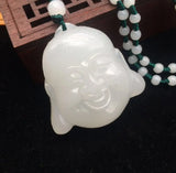 Afghan jade pendant Buddha head